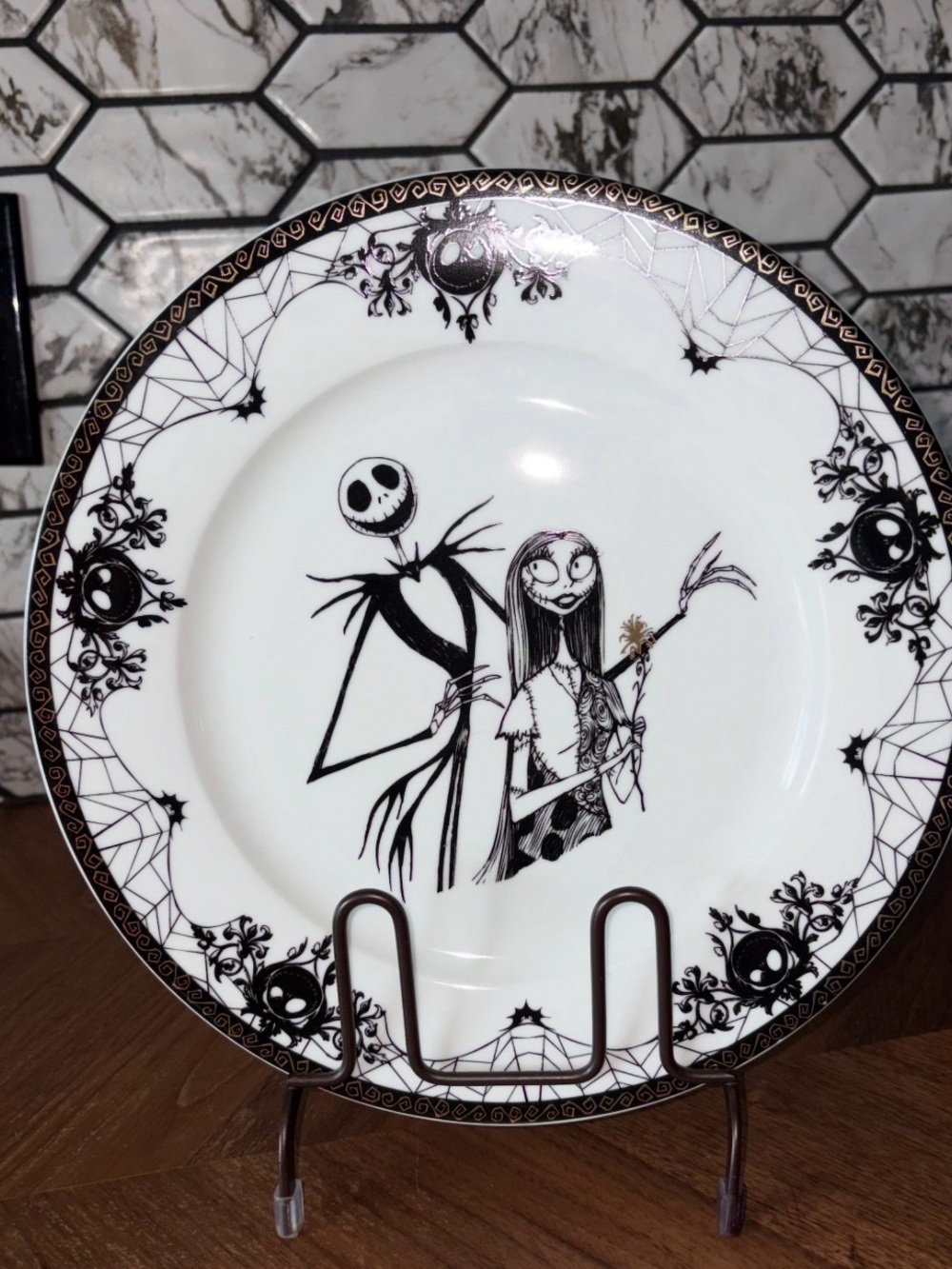 Nightmare Before Christmas Dining Plate